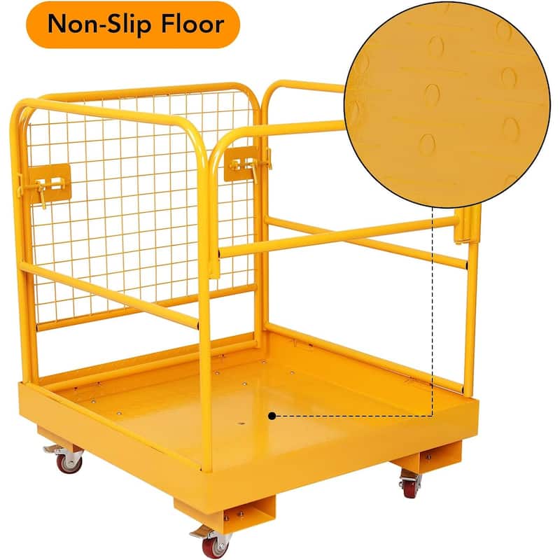 36"x36" inch Duty Collapsible Work Platform Forklift Bed Bath